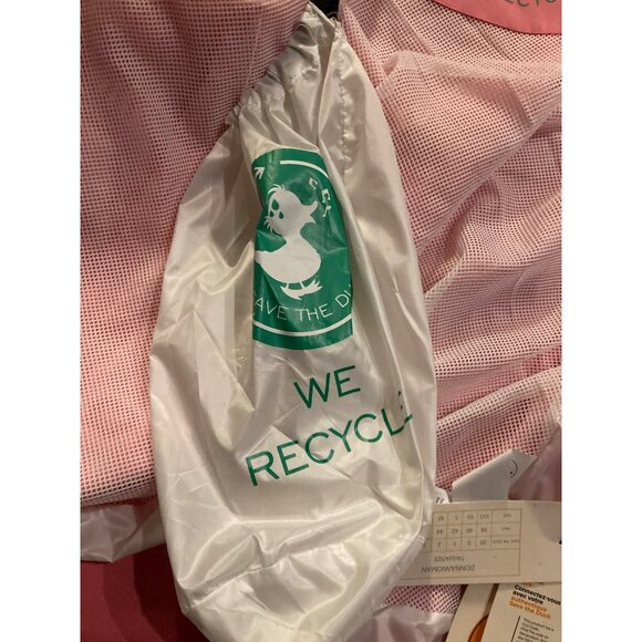 Save The Duck Women's Karin Rain Jacket in Pink - New with Tags, Size XS - Picture 9 of 9